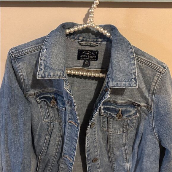 Lucky Brand Blue Denim Jacket size 1x - Picture 2 of 5